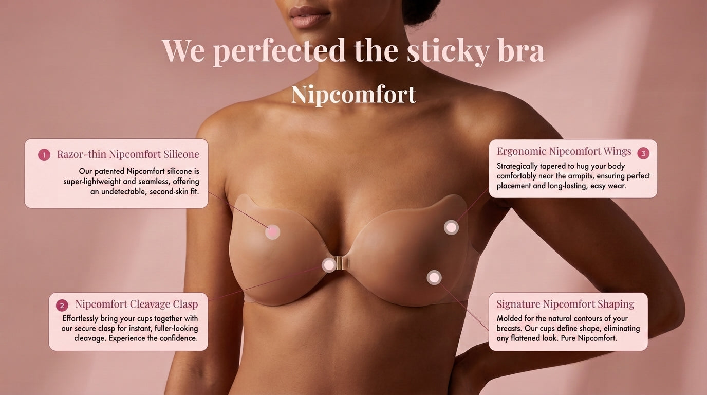 NipComfort™ Cleavage Bra